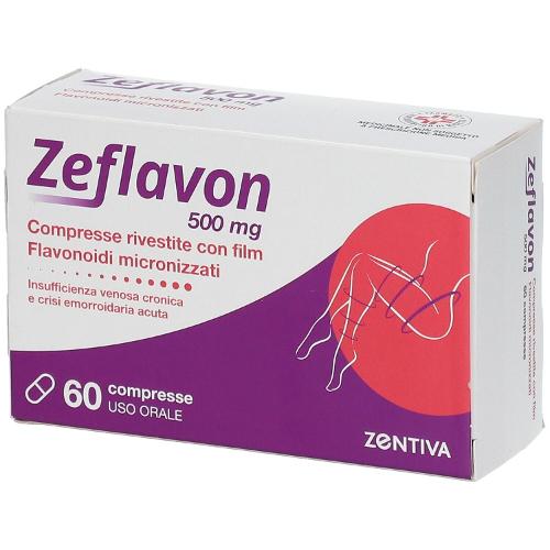 ZEFLAVON*60CPR RIV 500MG